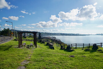 Clifftop Pergola and Bay View
