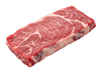 Preparing juicy ribeye steak kitchen food culinary environment cooking techniques isolated on transparent background