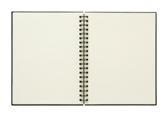 Creative writing ideas for blank notebook home office digital content minimalist environment top inspiration isolated on transparent background