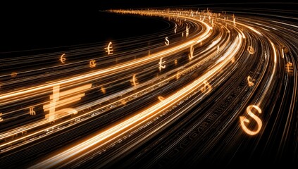 Abstract financial flow