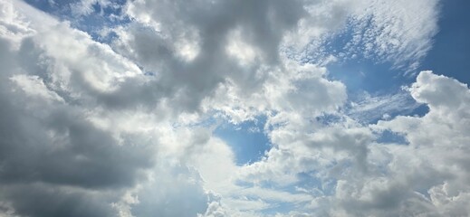 clouds in the sky