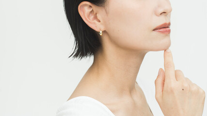 美しい日本人女性のポートレート