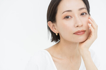 美しい日本人女性のポートレート