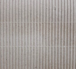 Grey corrugated cardboard texture background