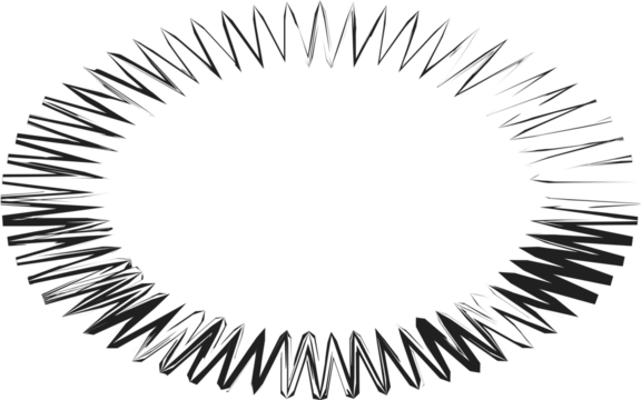 Brush star shape. Geometric design