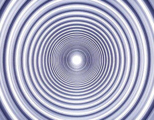 Obraz premium Abstract concentric circles, light tunnel