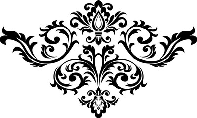 abstract floral design