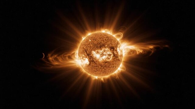 Solar Corona Eruption Captured in Stunning Detail