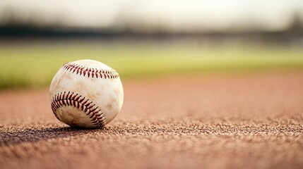 Baseball with Stadium Background for Sports Events, Baseball Promotion and Other Scenarios, Full of Competitive Atmosphere