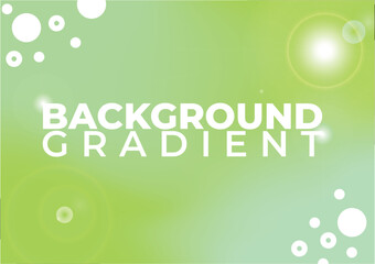 Abstract Green Gradient Background Design.