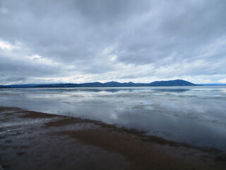 Lake Saroma, Hokkaido, Japan - Diorama Effect