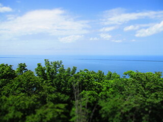 Lake Saroma, Hokkaido, Japan - Diorama Effect