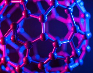 Glowing Nano-Molecular Sphere