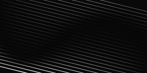 Naklejka premium Black abstract background design. Dark horizontal vector pattern simple art