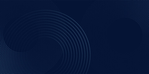 Modern shiny blue background circle lines pattern texture illustrations.