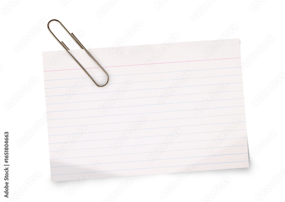 Aufkleber real notepad with grid line isolated. white grid notepaper journal sticker. a blank sheet of checker