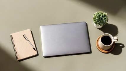 Back-to-School Study and Dorm Productivity: Minimal Dorm Desk Flat-Lay