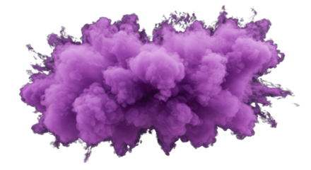 Abstract purple watercolor background with blooming pink flowers, delicate floral bouquet with vibrant lilac and violet petals