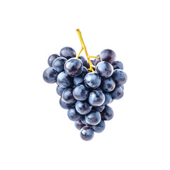 Fototapeta premium A cluster of plump, juicy red grapes, showcasing their vibrant color and natural texture