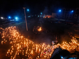 fire in the night