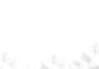 Black clouds spread floating on transparent backgrounds 3d illustrations png