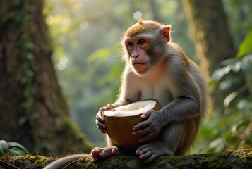 Fototapeta premium Long-tailed-4