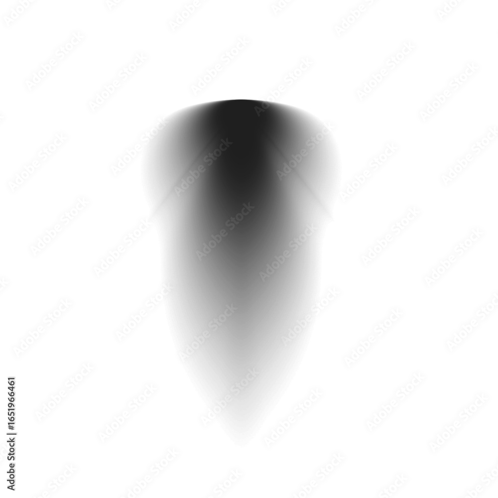 Poster captivating dark hole illusion on clear background a versatile graphic resource for adding depth and