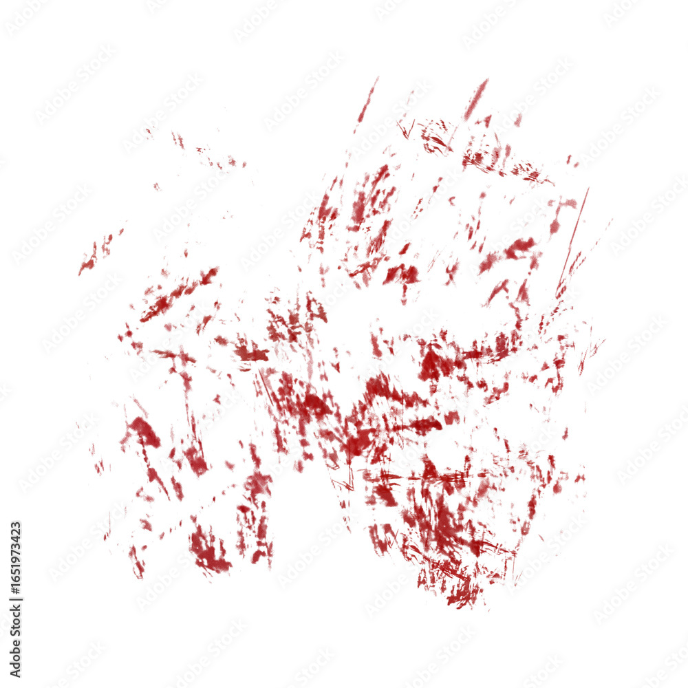 Poster crimson splatter overlay for intense visuals a dynamic blood stain effect for graphic design project