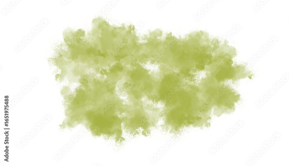 Poster soft yellow-green smoke texture on transparent surface a subtle design element for adding a touch of