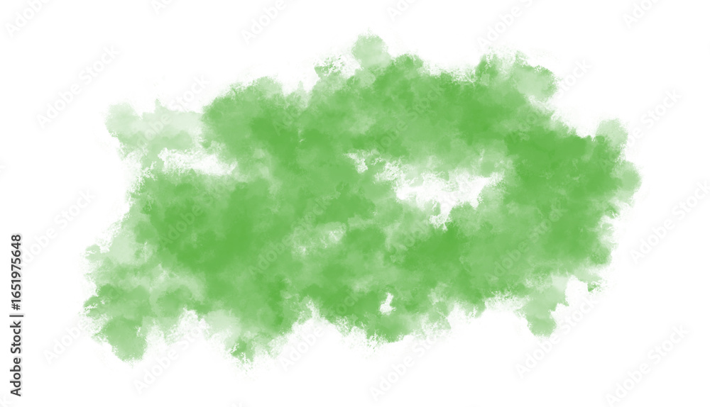 Poster vibrant green smoke effect on transparent layer a dynamic overlay for enhancing digital art and addi