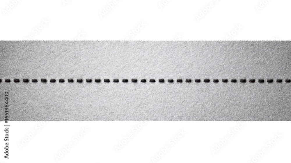 Poster elegant dashed border line with equal spacing on a light background