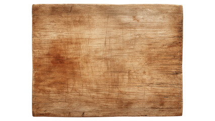 Naklejka premium Rustic Cutting Board with Natural Grain Texture for Culinary Use