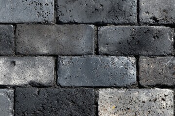 Rugged asphalt surface textures for construction and city planning applications in urban environments