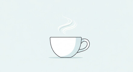 A simple cup of coffee, perfect for a quick caffeine fix or a cozy moment