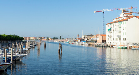 Tourist attraction in Chioggia, Italy. Chioggia is a great alternative to Venice.
