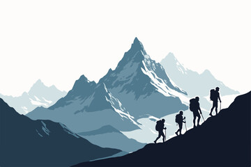 "Adventure Hike Through Mountain Peaks"