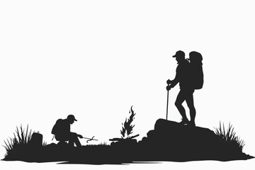 "Adventure Hike Through Mountain Peaks"