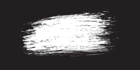 black and white grunge background. Brush strokes vector. Painted rectangles collection. Grunge long text boxes or textured backgrounds set. The images are created without the use of any artificial.