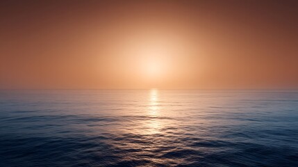 Obraz premium A dreamlike infinite ocean with no horizon line