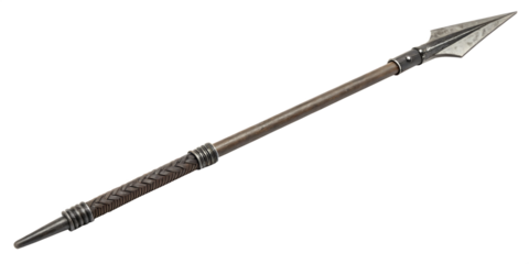 spear isolated on white background, png, ai generated.
