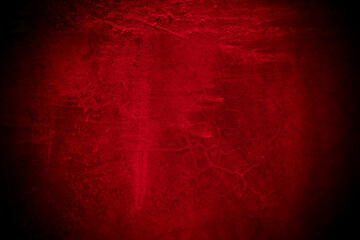 Old wall texture cement black red  background abstract dark color design are light with white gradient background.