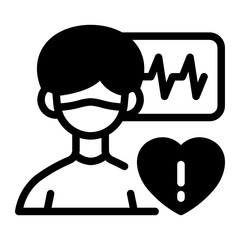 This Health problem icon is suitable for Starvation, Humanitarian, and related fields.