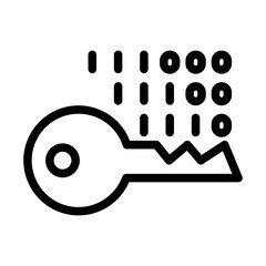  Encryption Code Key Icon