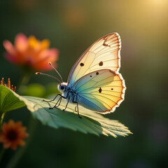 Obraz premium The Beauty of Colorful Butterflies in Nature