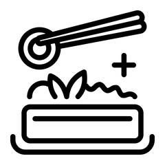 This Bento icon is suitable for Food, World Culinary, etc.