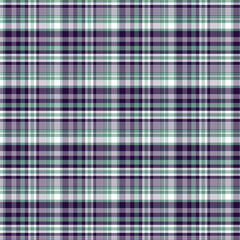 Dark Plum Purple and Mint Green Plaid Pattern, Traditional Tartan Fabric Texture, Grunge 
