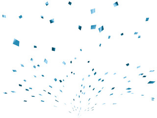 紙吹雪、5水色、5貝上10-1