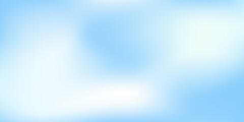 Sky Modern Blue Gradient Vector Background. Abstract Light Blue Gradation Background Abstract Modern Simple Illustration