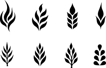 Fototapeta premium “Wheat & Grain Silhouette Vector Bundle”
