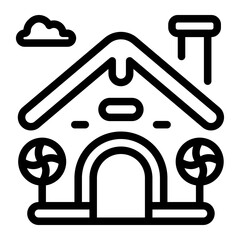 This Candy Cottage icon is suitable for Fantasy Adventure, Movie, etc.